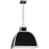 Robert Abbey Ranger Pendant Matte Black And Polished Nickel New Arrivals