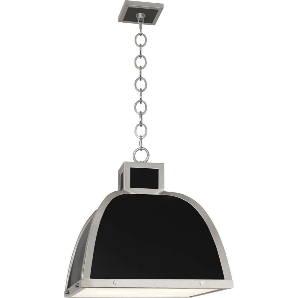 Robert Abbey Ranger Pendant Matte Black And Polished Nickel New Arrivals 3 Robert Abbey Ranger Pendant Matte Black And Polished Nickel New Arrivals
