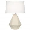 Robert Abbey Delta Table Lamp Bone 1 Robert Abbey Delta Table Lamp Bone