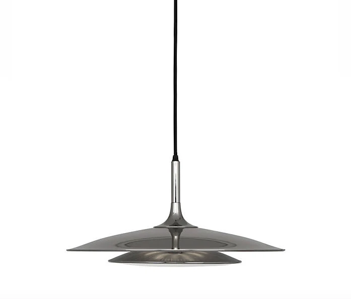 Robert Abbey Axiom Pendant Polished Nickel 3 Robert Abbey Axiom Pendant Polished Nickel