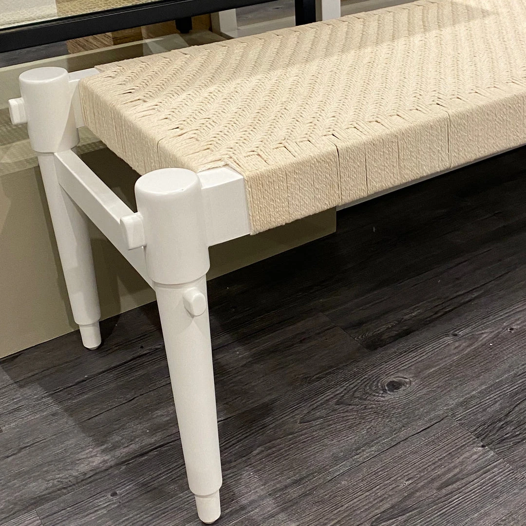 Bungalow 5 New Arrivals Rope Bench 6 Bungalow 5 New Arrivals Rope Bench