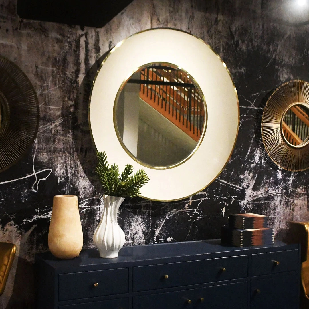 Made Goods Armond Mirror Snow And Brass 4 Made Goods Armond Mirror Snow And Brass