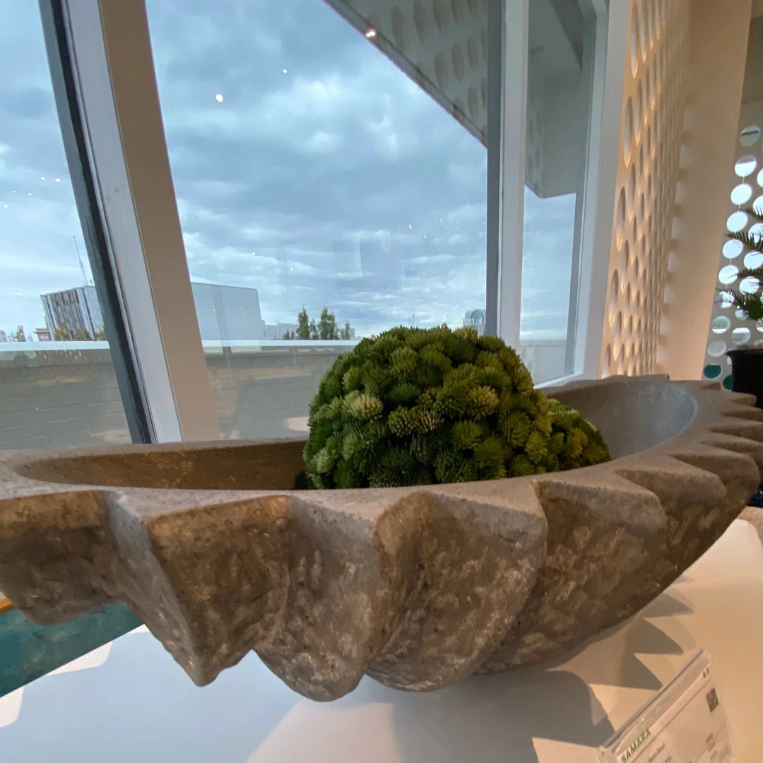 Made Goods Samara Bowl Gray Cast Stone 4 Made Goods Samara Bowl Gray Cast Stone