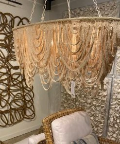 Palecek Selita Oval Chandelier