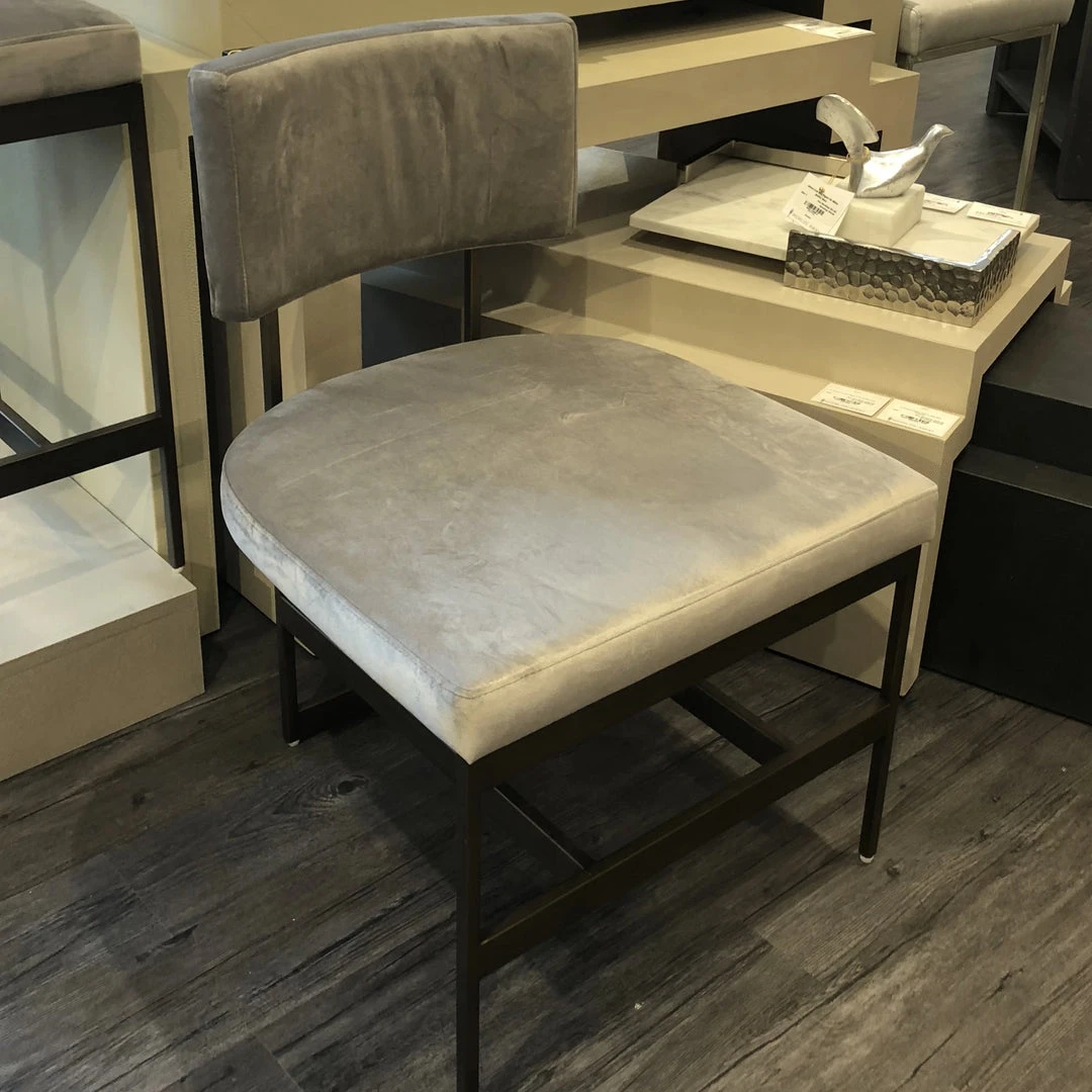 Worlds Away Shaw Chair Brass And Grey Velvet New Arrivals 5 Worlds Away Shaw Chair Brass And Grey Velvet New Arrivals
