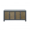 Worlds Away New Arrivals Sofia Cabinet Gray Lacquer 2 Worlds Away New Arrivals Sofia Cabinet Gray Lacquer