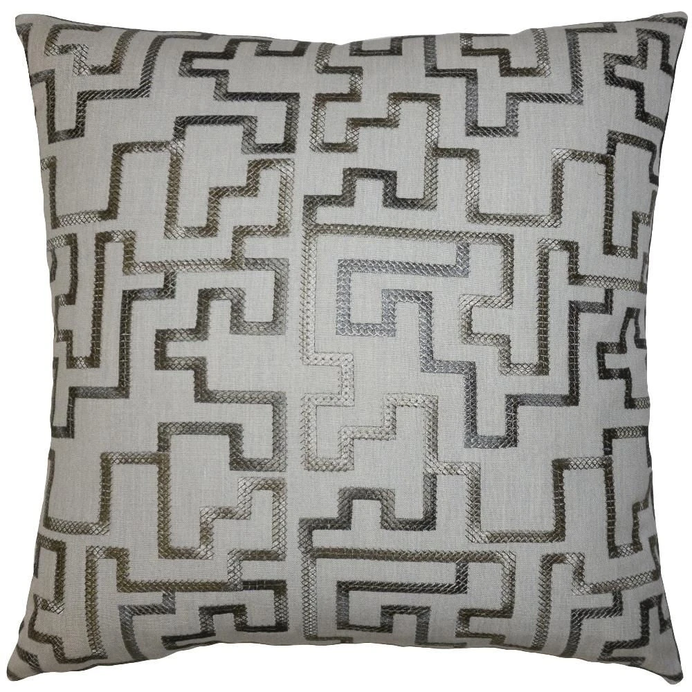 Clayton Gray Home Maze Pillow Grey Clayton Gray Home Maze Pillow Grey