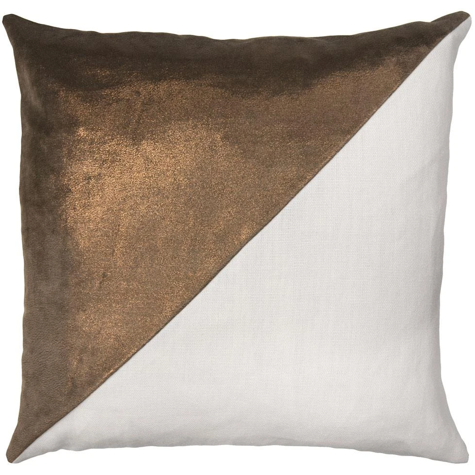 Clayton Gray Home Lux Copper And Slubby Linen Bone Pillow New Arrivals Clayton Gray Home Lux Copper And Slubby Linen Bone Pillow New Arrivals