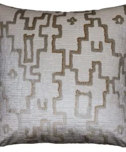 Clayton Gray Home Subway Pillow Silver