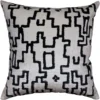 Clayton Gray Home Subway Pillow Black