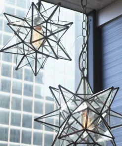 Worlds Away Star Clear Glass Chandelier New Arrivals