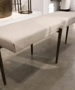 Studio A New Arrivals Laforge Bench Large Natural Iron