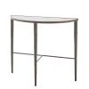 Studio A New Arrivals Hammered Console Table Bronze With White Marble 1 Studio A New Arrivals Hammered Console Table Bronze With White Marble
