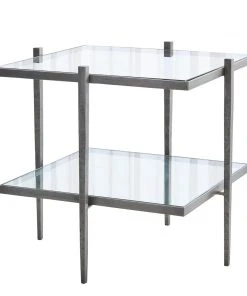 Studio A Laforge End Table Natural Iron