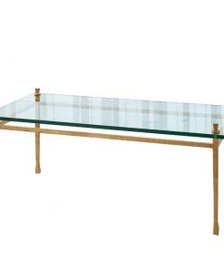 Studio A Quad Pod Cocktail Table Gold Leaf New Arrivals