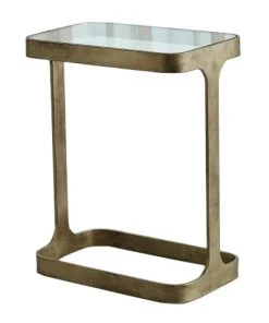 Studio A Saddle Table Antique Gold New Arrivals