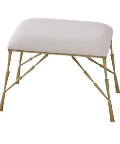 Studio A Spike Small Bench Antique Brass New Arrivals