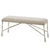 Studio A New Arrivals Spike Large Bench Antique Brass