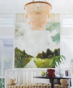 Made Goods New Arrivals Patricia Chandelier Natural Coco Beads And Gold Metal 11 Made Goods New Arrivals Patricia Chandelier Natural Coco Beads And Gold Metal