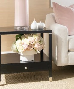 Bungalow 5 Alessandra 1 Drawer Side Table Black New Arrivals 15 Bungalow 5 Alessandra 1 Drawer Side Table Black New Arrivals