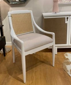Bungalow 5 New Arrivals Veronika Armchair White