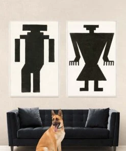 Natural Curiosities Earth Humans 2 Framed Artwork