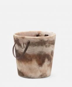 Blue Pheasant New Arrivals Wesley Brown Swirled Ice Bucket 8 Blue Pheasant New Arrivals Wesley Brown Swirled Ice Bucket