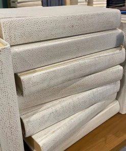 E Lawrence New Arrivals White Shagreen Books Set