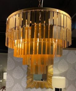 Worlds Away Priscilla Chandelier Gold Leaf 8 Worlds Away Priscilla Chandelier Gold Leaf