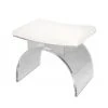 Worlds Away Marlowe Stool White New Arrivals 2 Worlds Away Marlowe Stool White New Arrivals