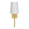 Worlds Away Molly Wall Sconce Gold