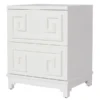 Worlds Away Pagoda Nightstand White 1 Worlds Away Pagoda Nightstand White