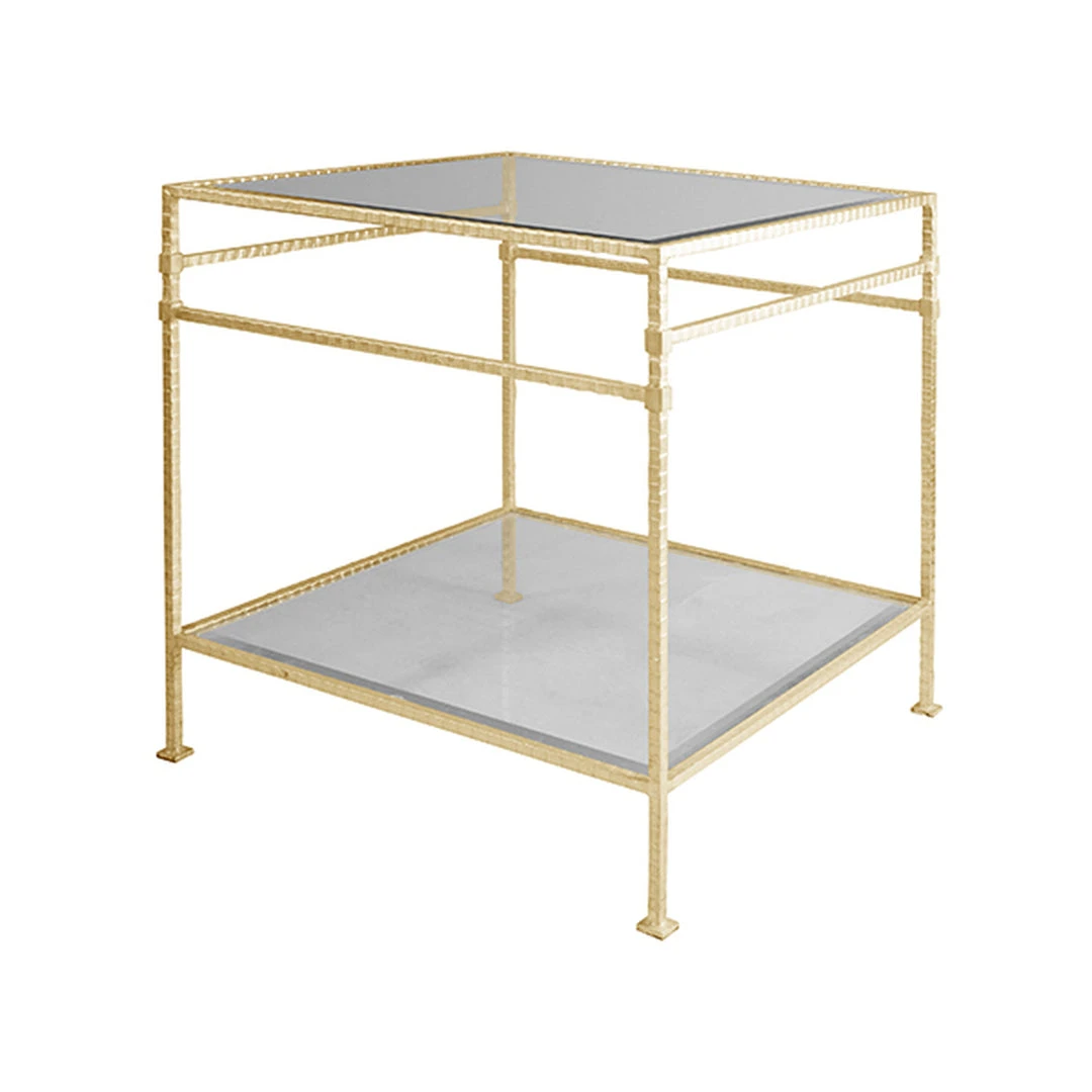 Worlds Away Amos Side Table Gold Leaf New Arrivals 3 Worlds Away Amos Side Table Gold Leaf New Arrivals