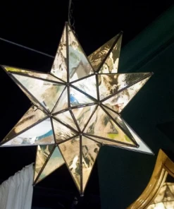 Worlds Away New Arrivals Star Antique Mirror Chandelier 5 Worlds Away New Arrivals Star Antique Mirror Chandelier