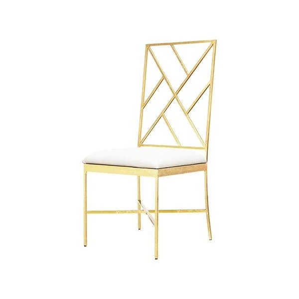Worlds Away Ashton Chair Gold And White New Arrivals 3 Worlds Away Ashton Chair Gold And White New Arrivals