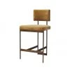 Worlds Away New Arrivals Baylor Counter Stool Bronze And Camel Velvet 2 Worlds Away New Arrivals Baylor Counter Stool Bronze And Camel Velvet