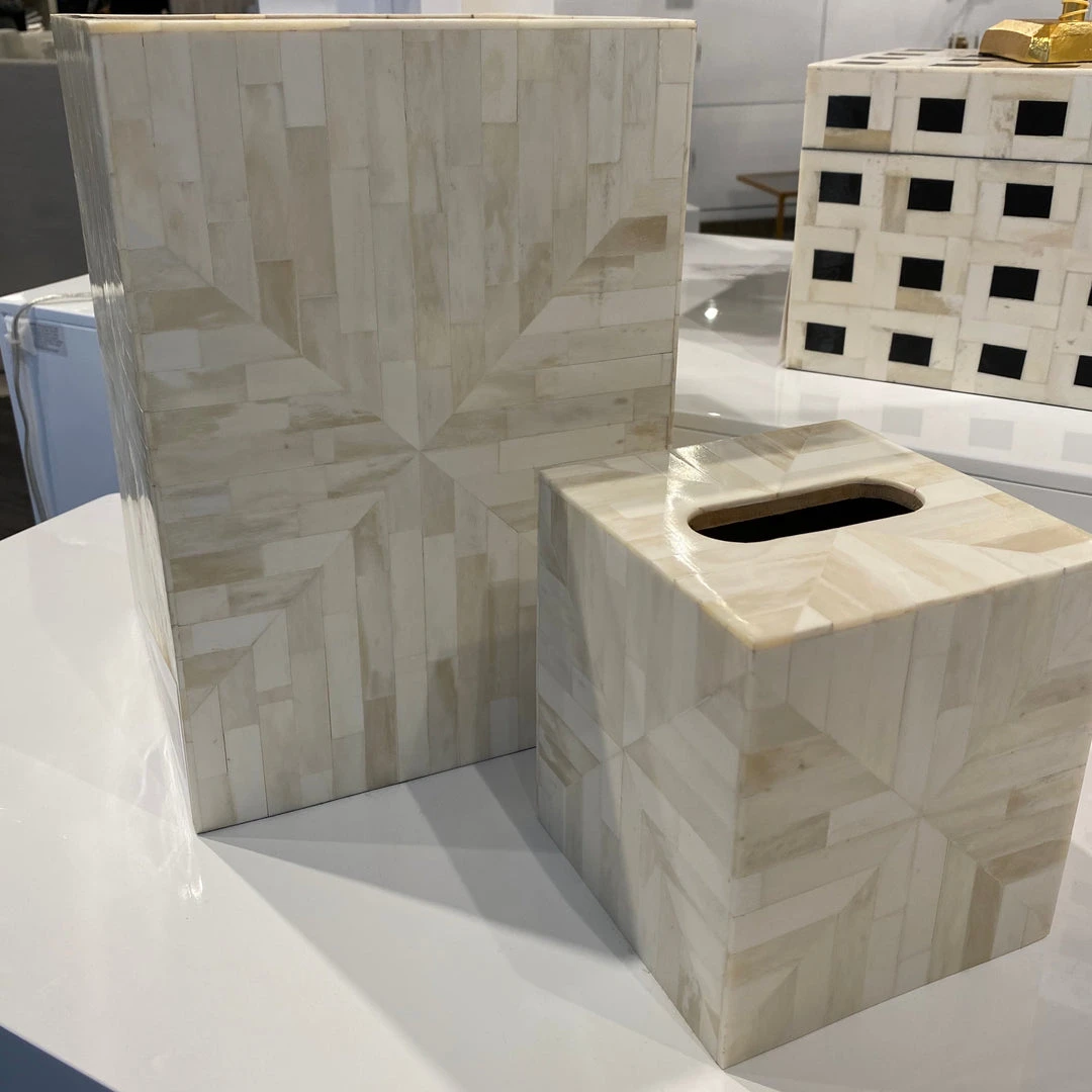 Worlds Away Diana Wastebasket Natural Bone New Arrivals 5 Worlds Away Diana Wastebasket Natural Bone New Arrivals