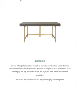 Worlds Away Boone Desk Smoke Grey 16 Worlds Away Boone Desk Smoke Grey