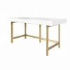 Worlds Away New Arrivals Boone Desk White 1 Worlds Away New Arrivals Boone Desk White