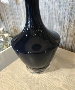 Worlds Away Bridget Table Lamp Navy New Arrivals