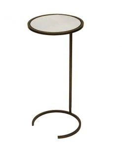 Worlds Away Monaco Round Cigar Table Bronze