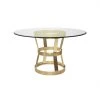 Worlds Away Cannon Dining Table Antique Brass With Glass Top New Arrivals 1 Worlds Away Cannon Dining Table Antique Brass With Glass Top New Arrivals