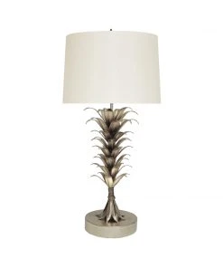 Worlds Away Capri Lamp Silver