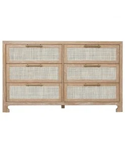 Worlds Away Carla Chest Cerused Oak New Arrivals