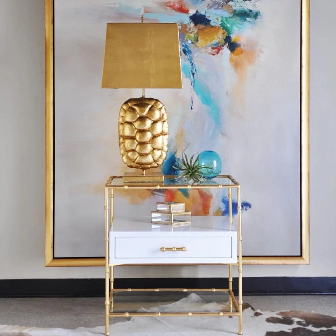 Worlds Away Cecile Shell Tortoise Lamp Gold 4 Worlds Away Cecile Shell Tortoise Lamp Gold