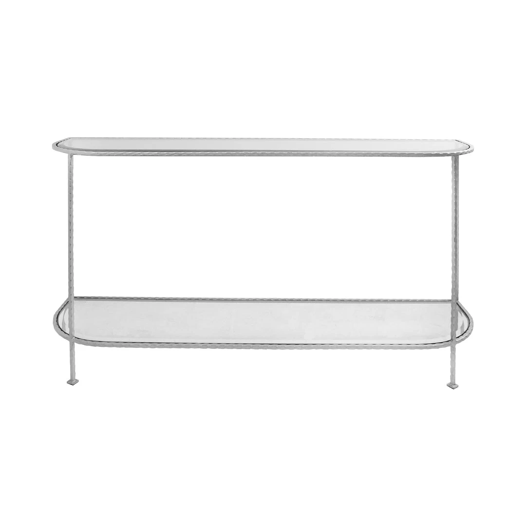 Worlds Away Chauncey Console Silver Leaf 5 Worlds Away Chauncey Console Silver Leaf