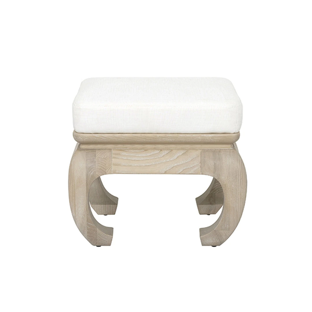Worlds Away Claudia Stool Cerused Oak 6 Worlds Away Claudia Stool Cerused Oak