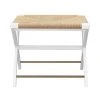 Worlds Away Conan Stool White 2 Worlds Away Conan Stool White