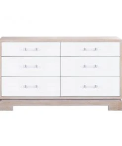 Worlds Away Crawford Dresser Cerused Oak