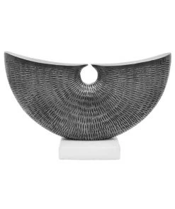 Worlds Away New Arrivals Cressa Sculpture Antique Nickel